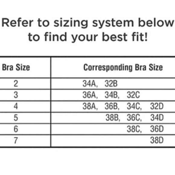 Maidenform Strapless/Backless Push-Up Combo Adhesive Wing Bra Size 4 - Picture 6 of 6